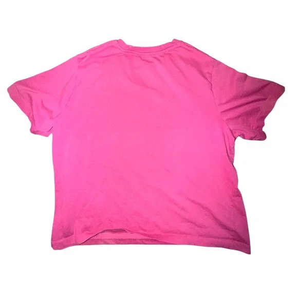Reebok Graphic T Shirt Hot Pink Logo Athletic Mens Size 2X - Picture 2 of 6